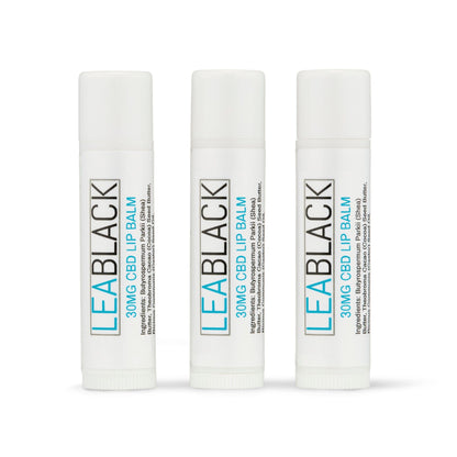 Lea Black Beauty® CBD Lip Balm Treatment