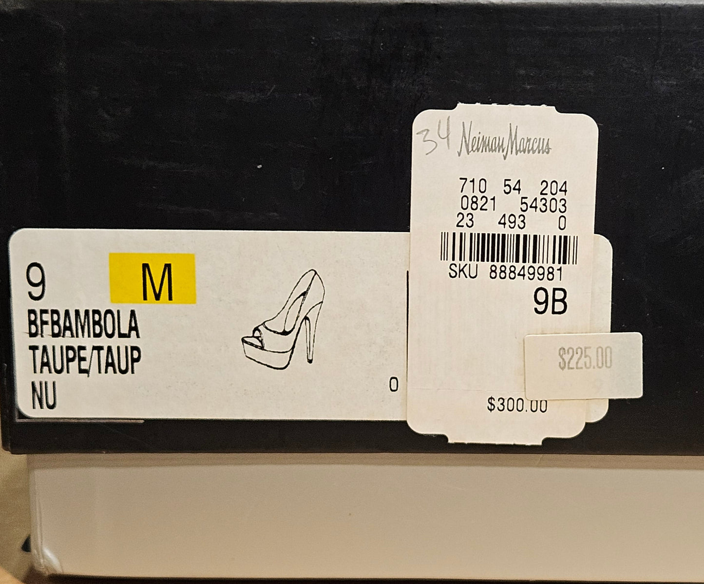 Loved By Lea: Brian Atwood Taupe Peep-Toe Platform Pumps (Size 9M) – New/Unused