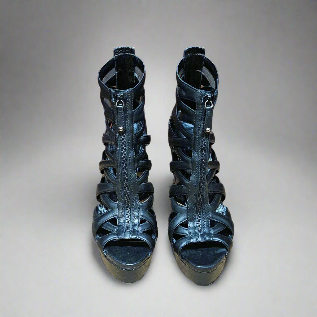 Loved By Lea: Gucci Black “Venus” Zip Pump — EU 39 / US 9 (Very Rare)