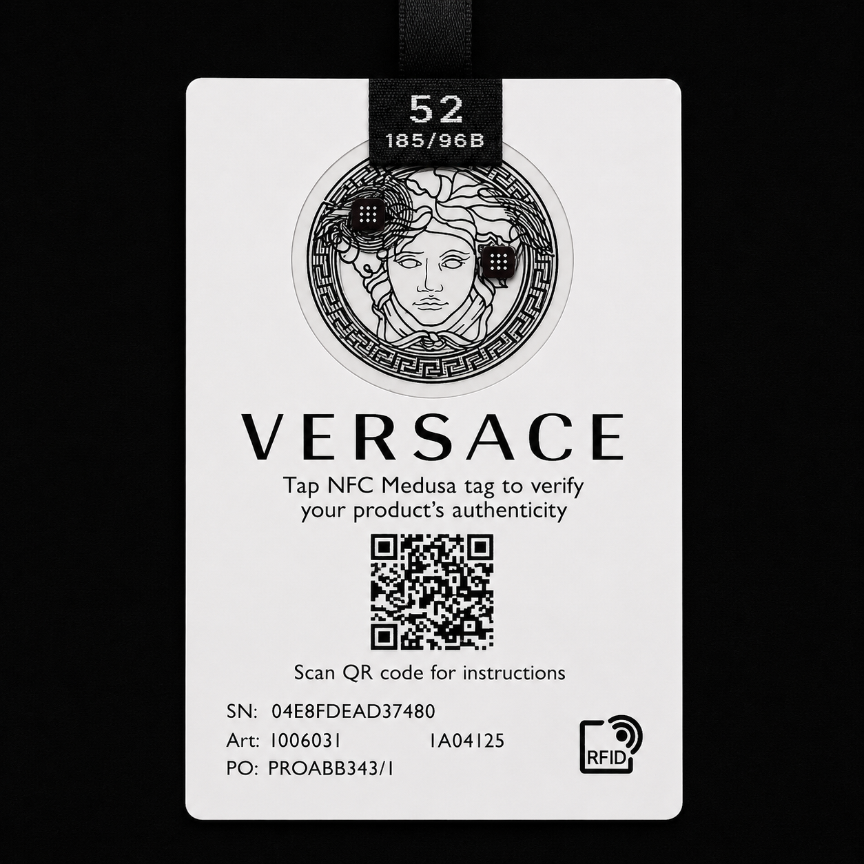 Versace La Greca Short Down Jacket | Midnight Blue | Italian Size 52 (US L/XL) | Loved By Lea
