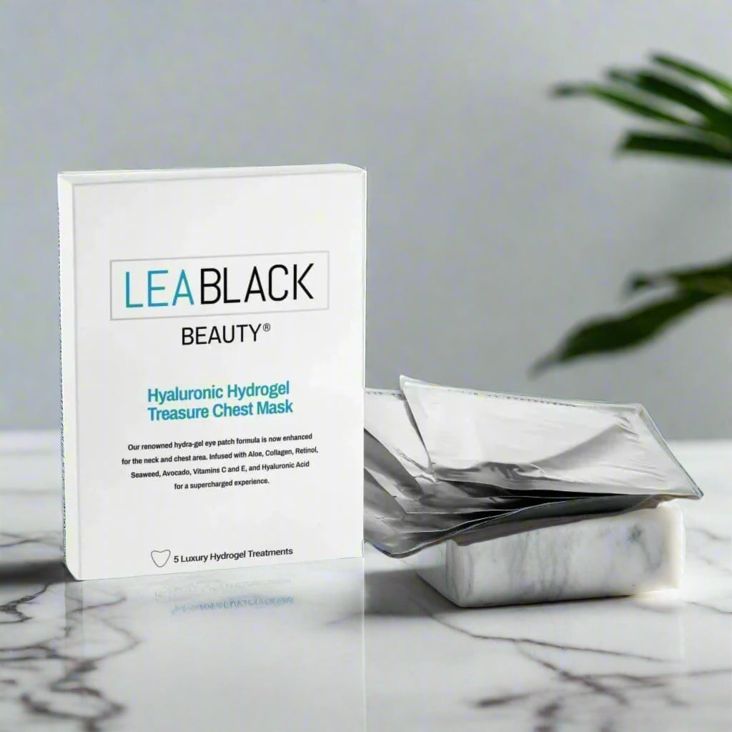The back of a container of Lea Black Beauty® Sudden Youth® Lift Complete Facial Treatment