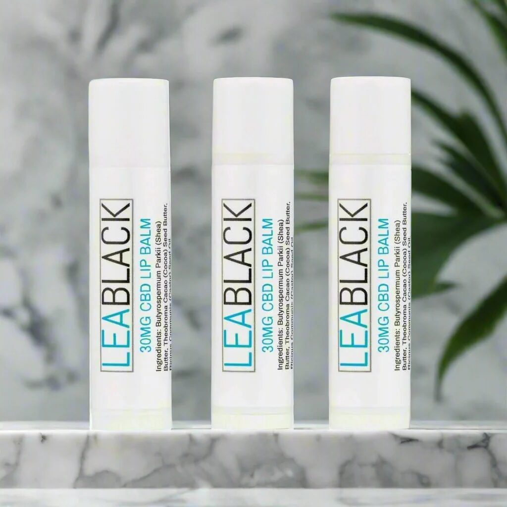 Lea Black Beauty® CBD Lip Balm Treatment