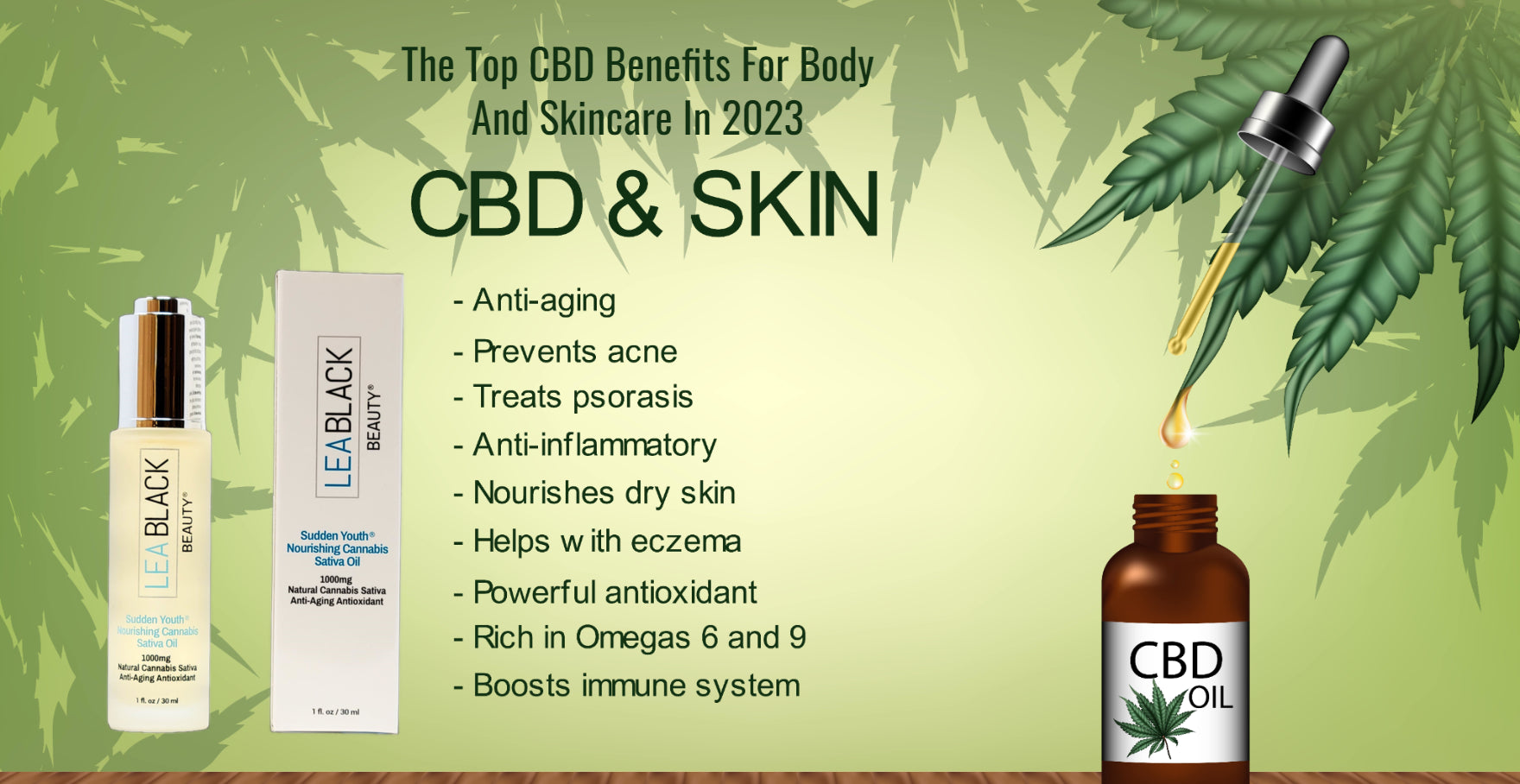The Top CBD Benefits For Body And Skincare In 2023