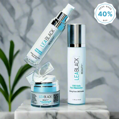 Lea Black Beauty® 3-Piece CBD Skincare Bundle