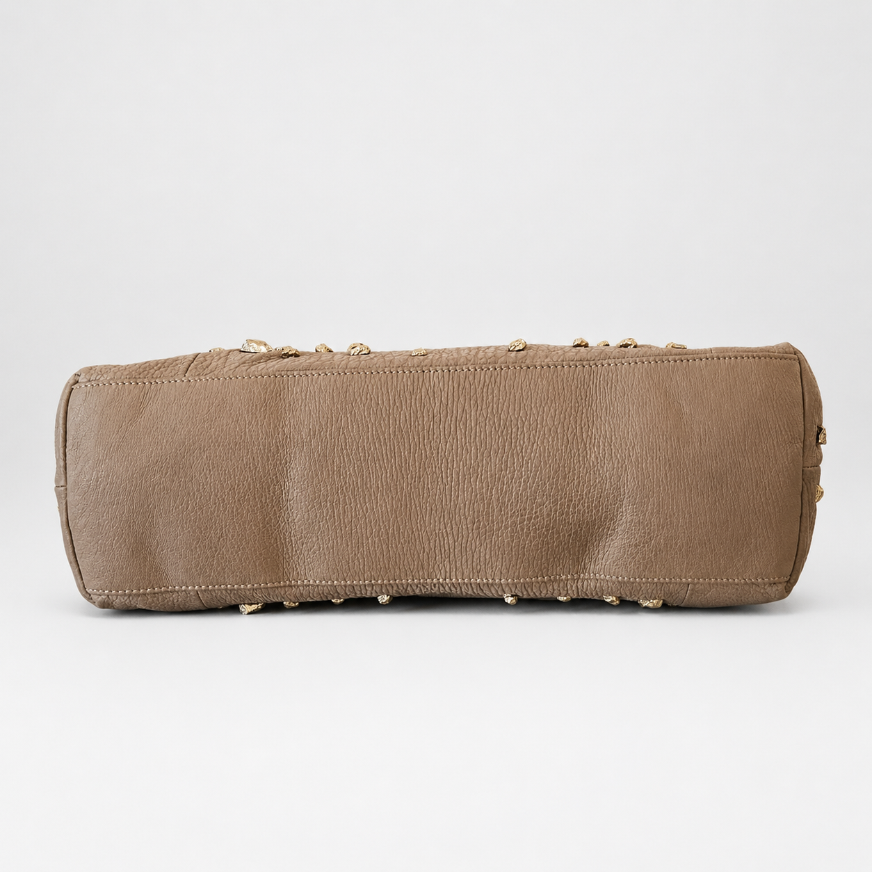 Bottega Veneta Gold Nugget Studded Frame-Top Shoulder Bag | Loved By Lea