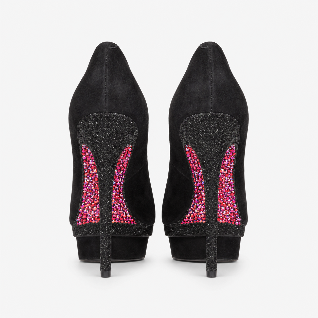 Loved By Lea: Brian Atwood Florencia original Saks Fifth Avenue box label showing style BFFLORENCIA Black Suede size 9M