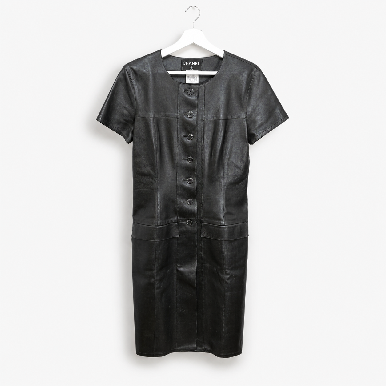 Loved By Lea: Chanel Black Lambskin Jacket Dress — FR 40 (US 8)
