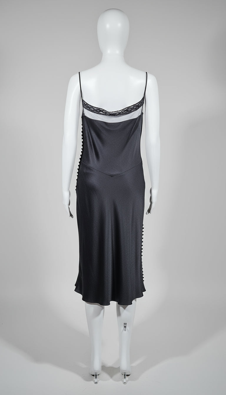 Loved By Lea: Christian Dior Black Slip Dress — Size 10 (US)