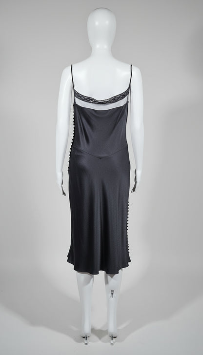 Loved By Lea: Christian Dior Black Slip Dress — Size 10 (US)