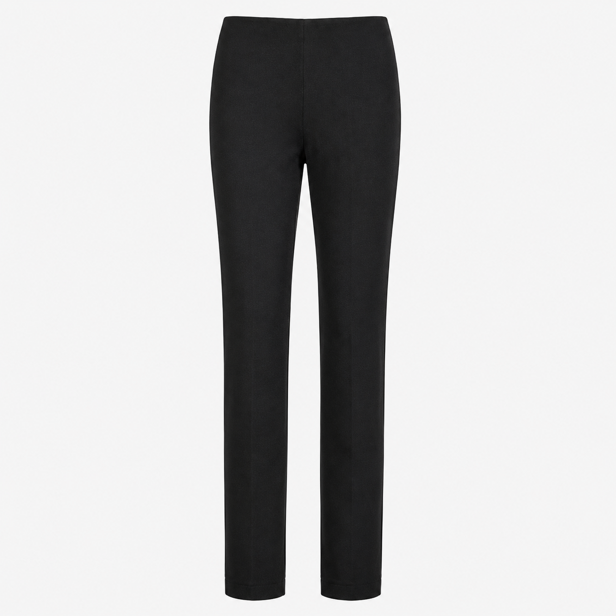 Black pants on a white background