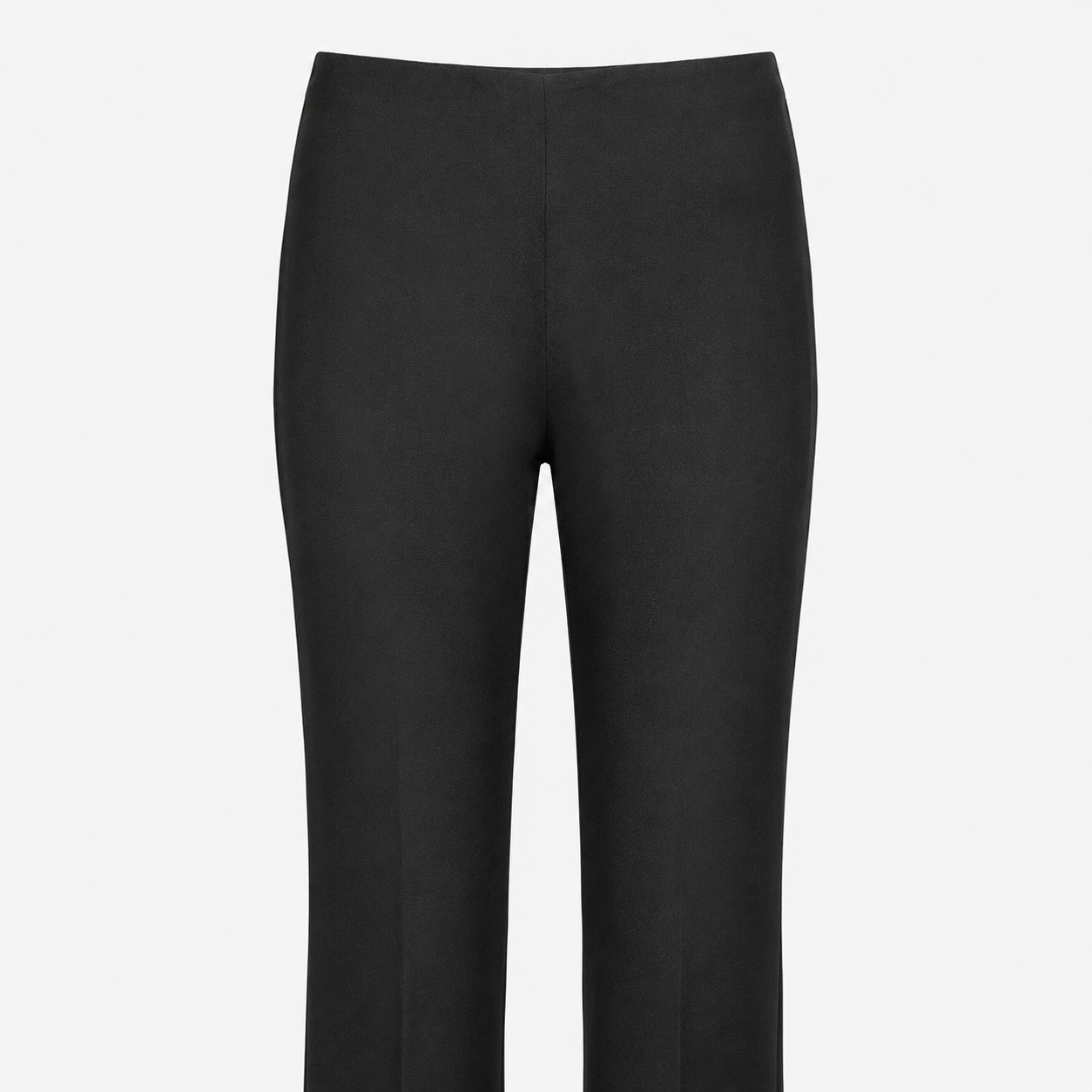 Black pants on a white background