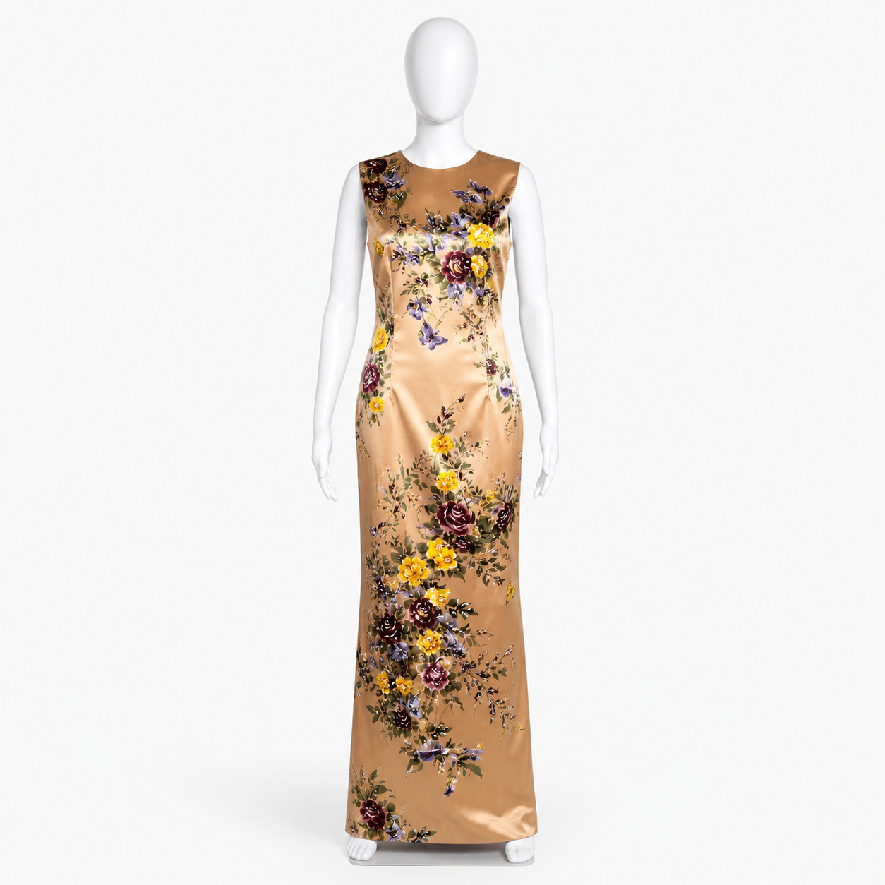 Dolce & Gabbana Floral Silk Gown Size IT 42| Loved By Lea