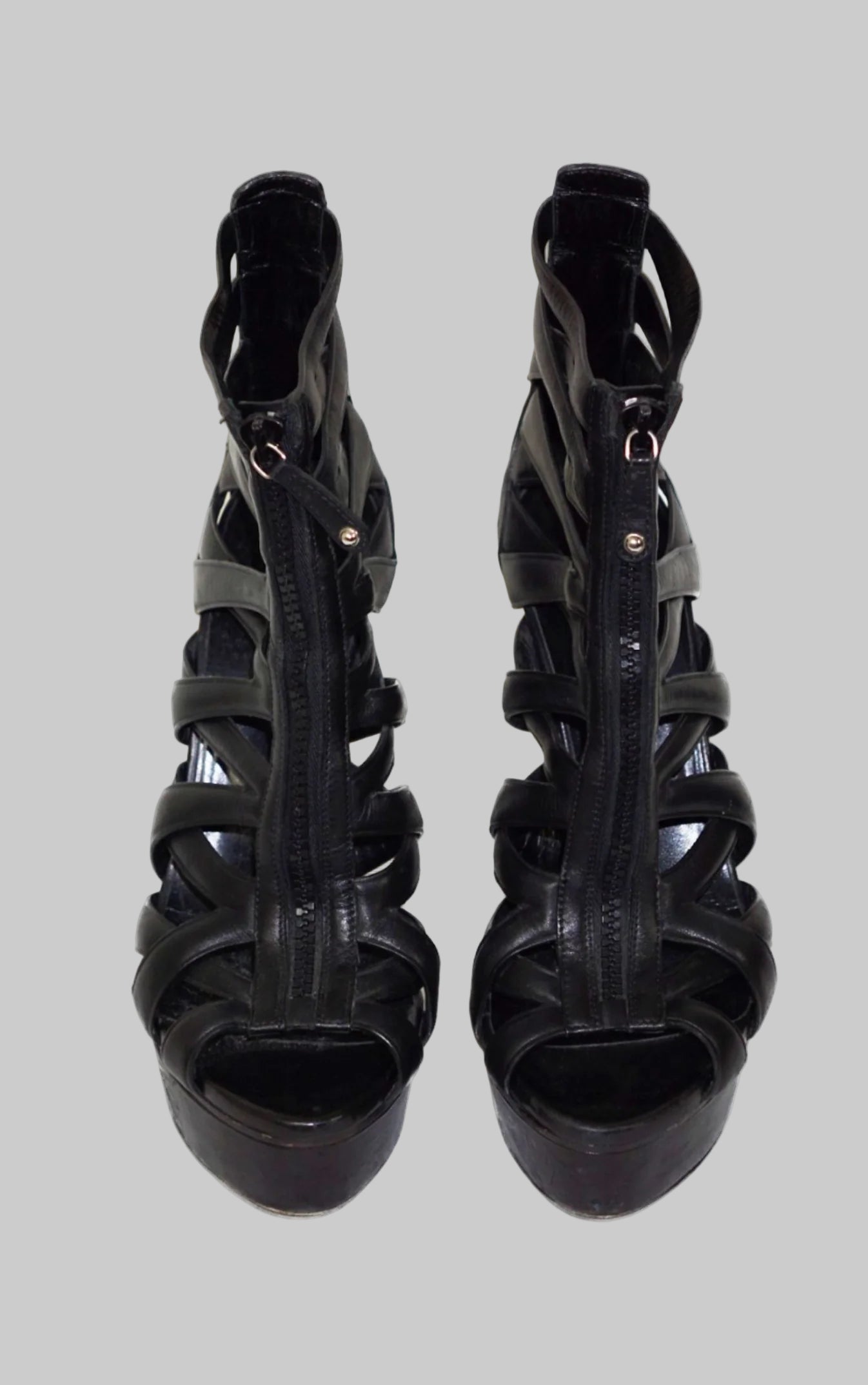 Loved By Lea: Gucci Black “Venus” Zip Pump — EU 39 / US 9 (Very Rare)