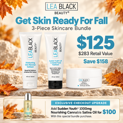 Lea Black Beauty Get Skin Ready For Fall 3-Piece Skincare Bundle