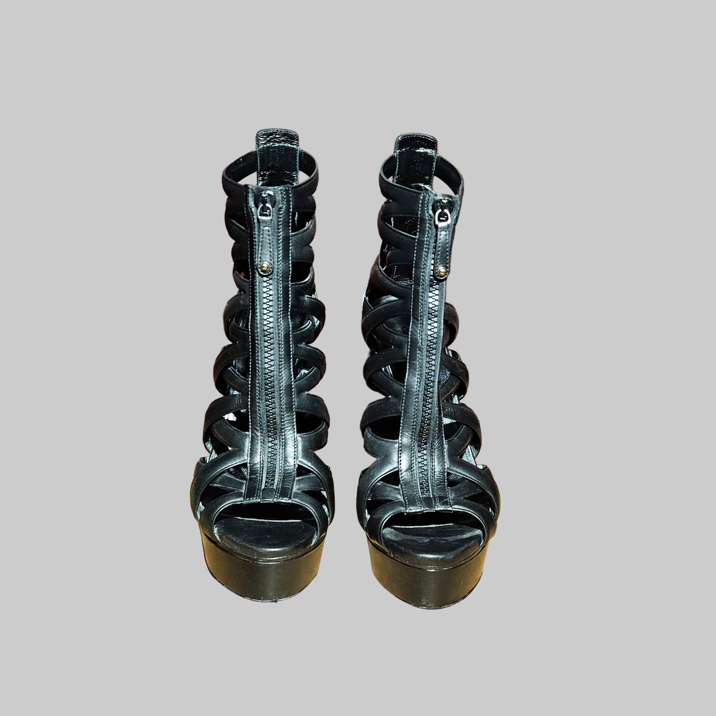 Loved By Lea: Gucci Black “Venus” Zip Pump — EU 39 / US 9 (Very Rare)