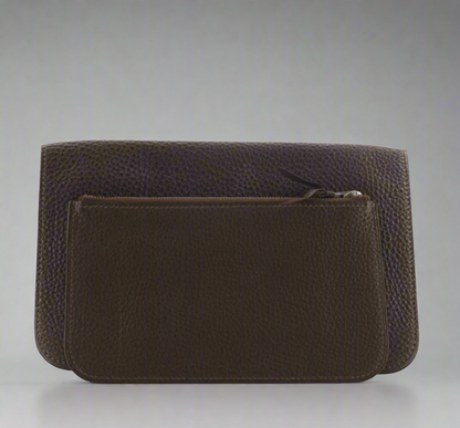 Loved By Lea: Hermès Dogon Duo Combined Leather Wallet Chocolate Brown