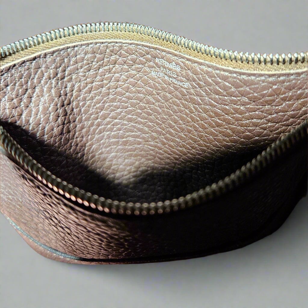 Loved By Lea: Hermès Dogon Duo Combined Leather Wallet Chocolate Brown