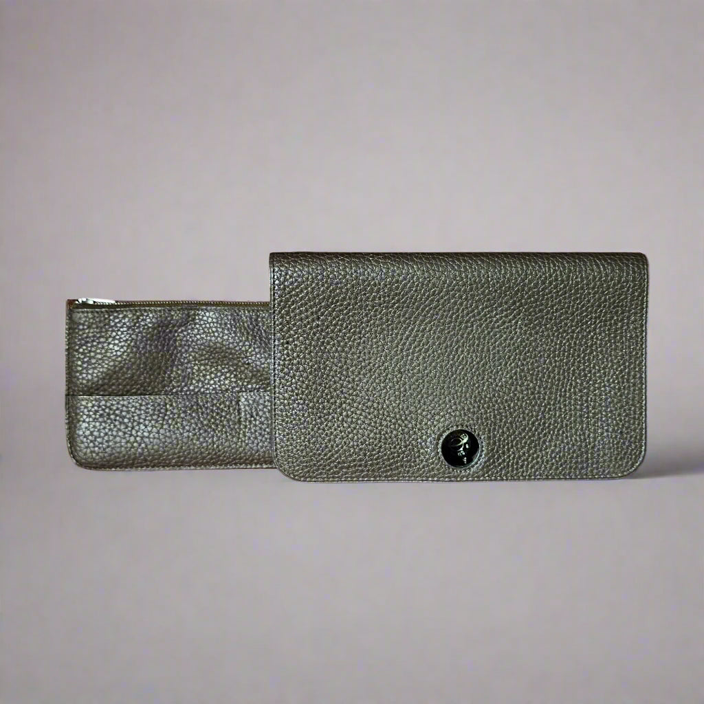 Loved By Lea: Hermès Dogon Duo Combined Leather Wallet Chocolate Brown