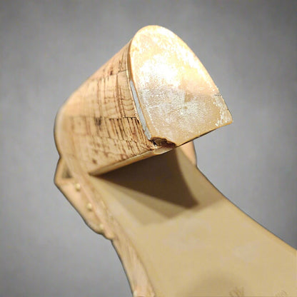 Loved By Lea: Pre-Loved Prada Soft Lux Clog (Calzature Donna) – Natural, Size 40