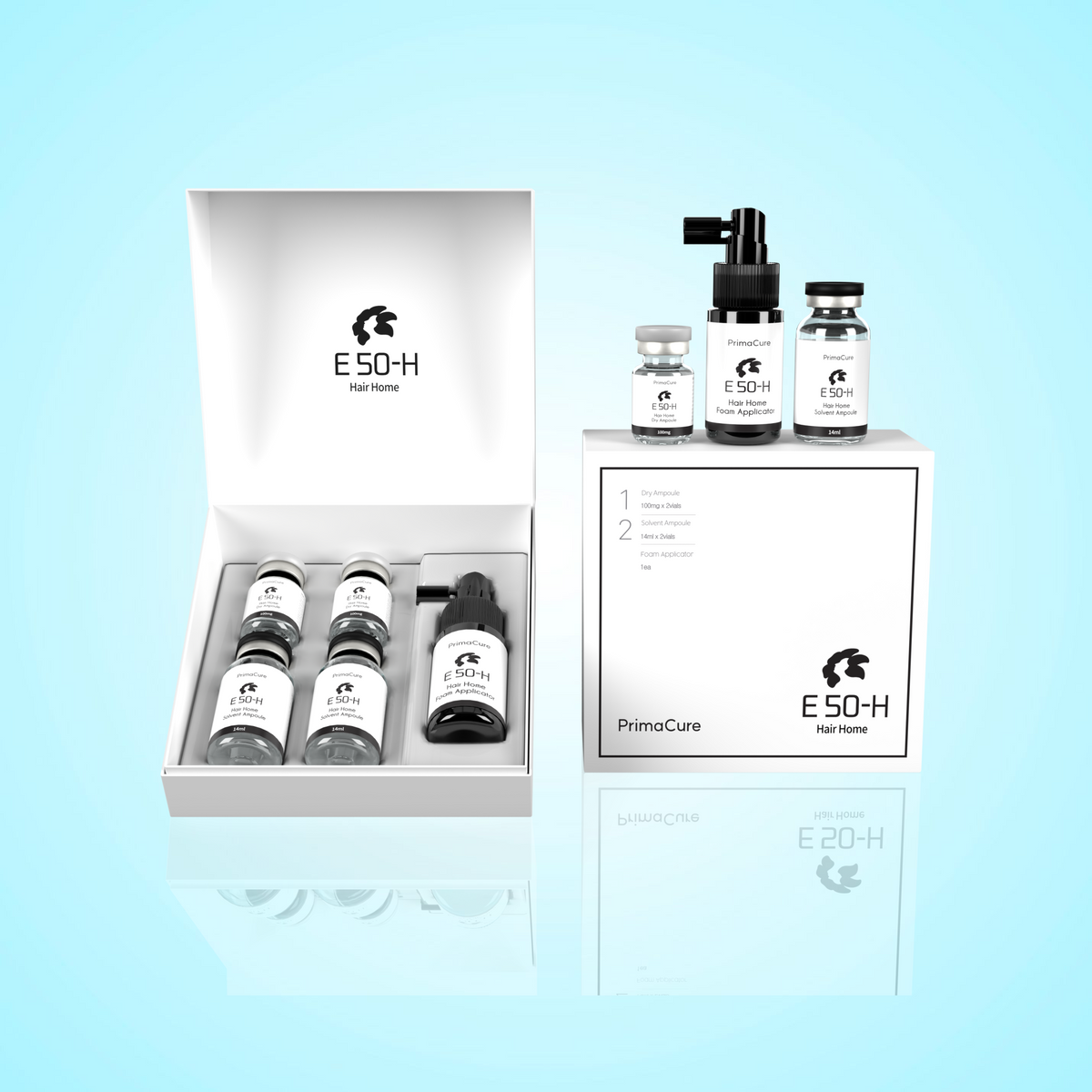 PrimaCure® E-50 Boost Salmon Exosome Hair & Skin Bundle