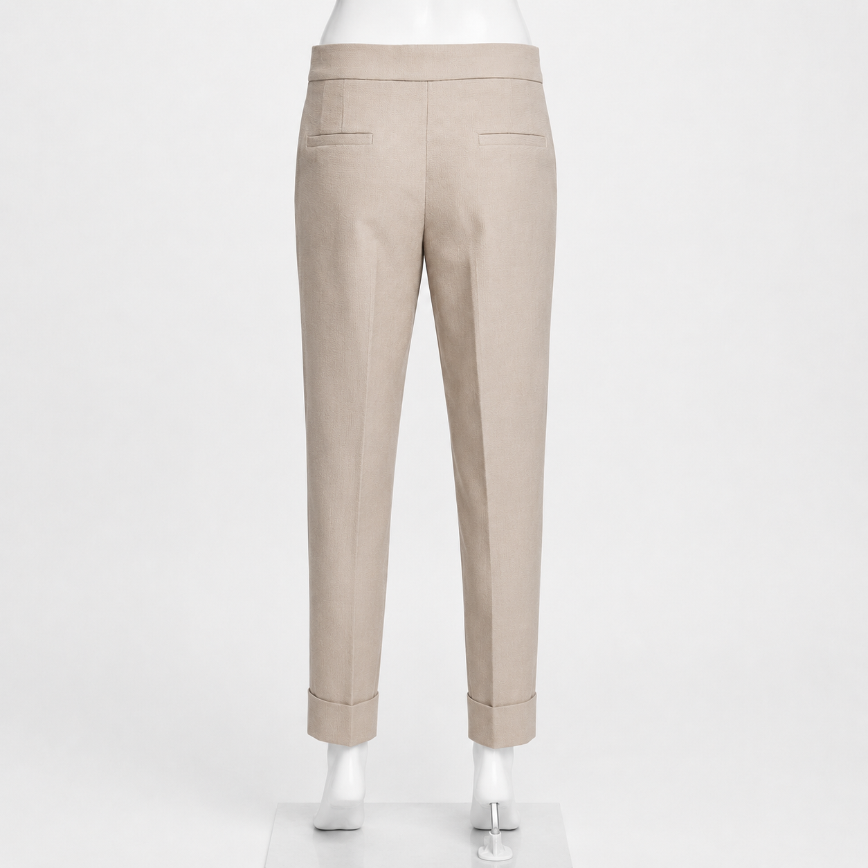 Stella McCartney Khaki Wool Tailored Pants Size 40 | Loved By Lea