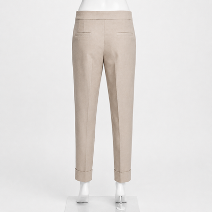 Stella McCartney Khaki Wool Tailored Pants Size 40 | Loved By Lea