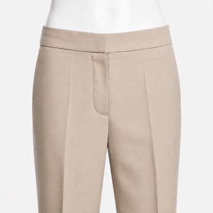 Stella McCartney Khaki Wool Tailored Pants Size 40 | Loved By Lea