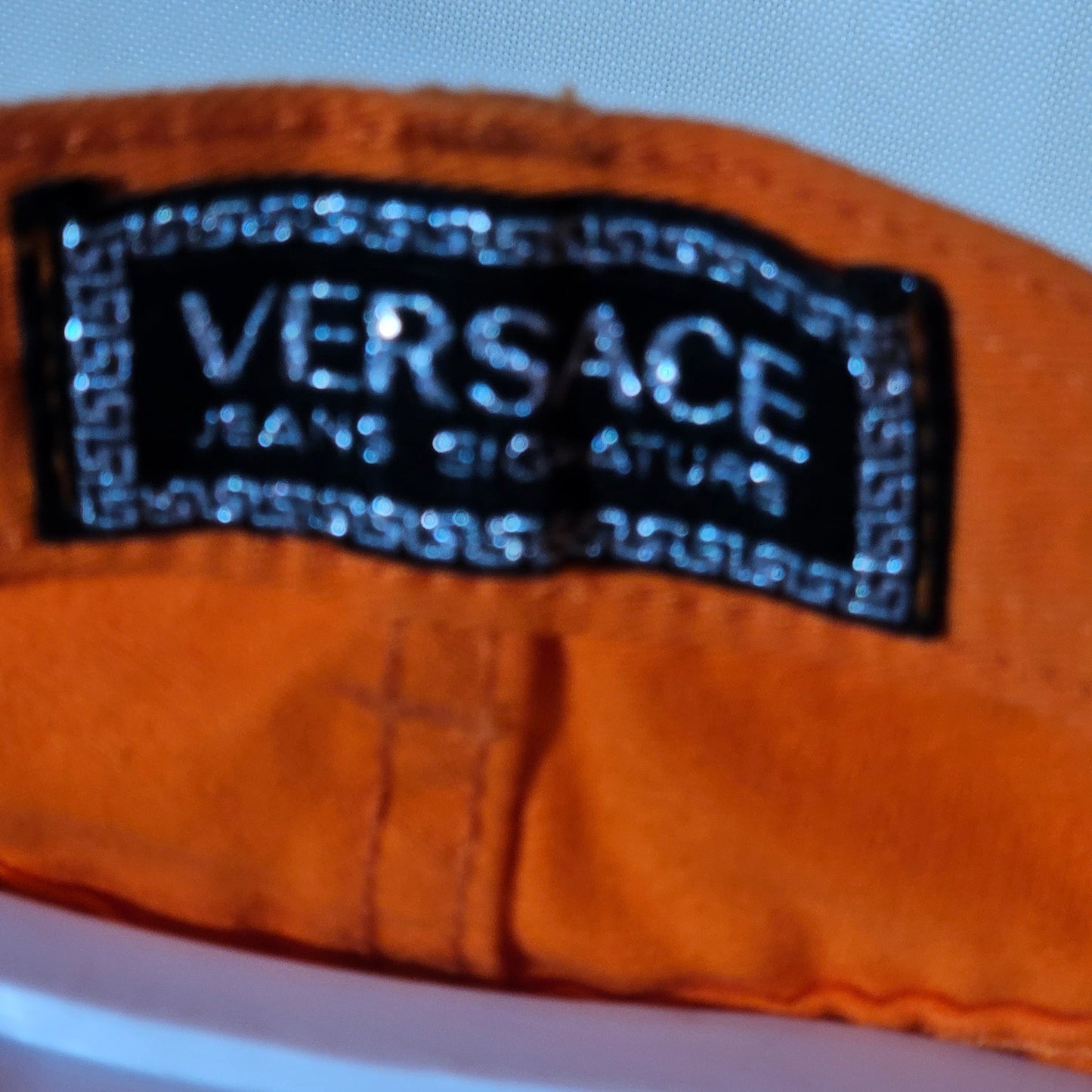 Loved By Lea: Vintage Versace Jeans Signature Orange Women’s 29