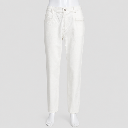 Vintage Versace Jeans Signature White Women’s 29 l Loved By Lea