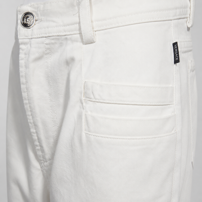 Vintage Versace Jeans Signature White Women’s 29 l Loved By Lea