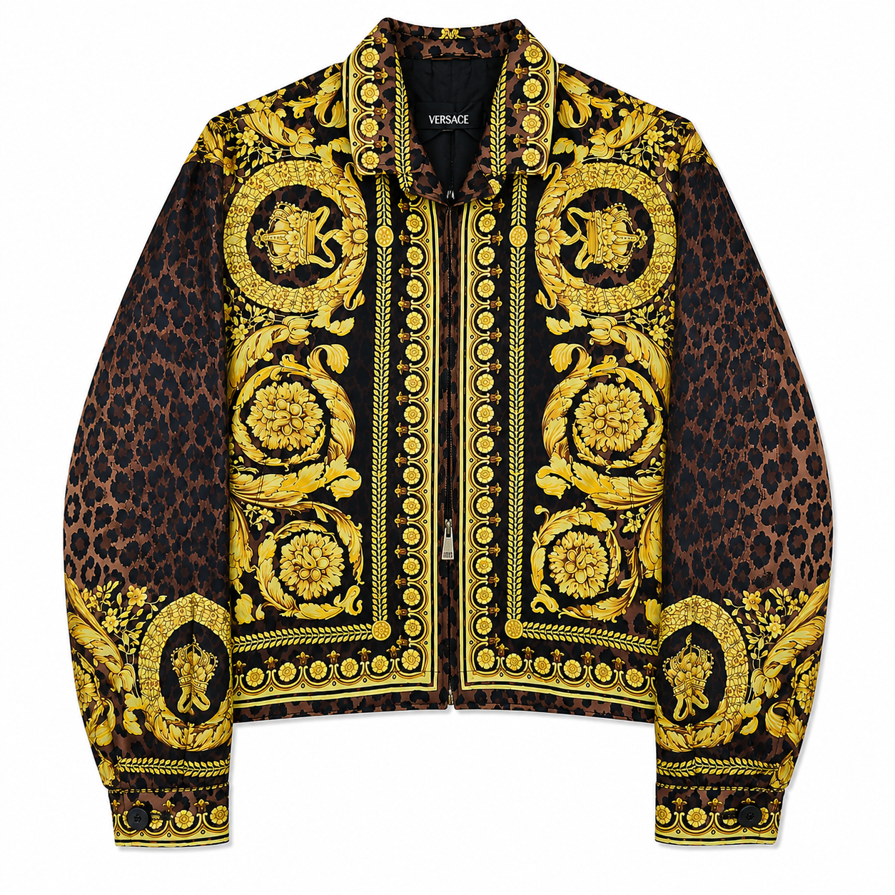 Versace Wild Baroc Print Blouson Jacket — Men's IT 48 (US 38) | New With Tags