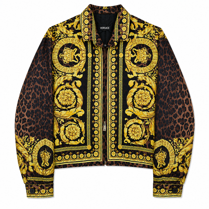 Versace Wild Baroc Print Blouson Jacket — Men's IT 48 (US 38) | New With Tags