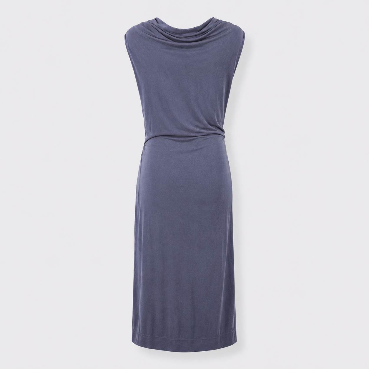 Vivienne Westwood Red Label Draped Jersey Midi Dress Charcoal Size M | Loved By Lea