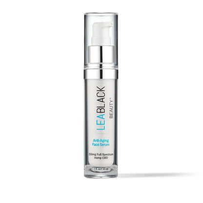 Lea Black Beauty® Anti-Aging Face Serum with 250mg of Full Spectrum Hemp CBD