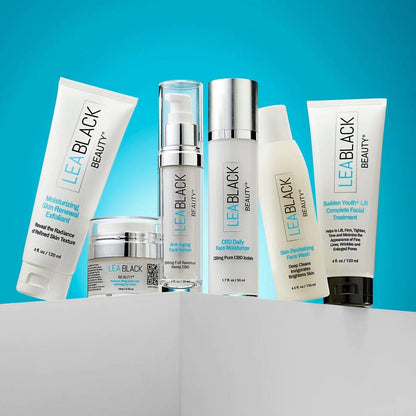  Lea Black Beauty® Premium Skincare Collection styled