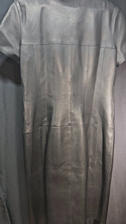 Loved By Lea: Chanel Black Lambskin Jacket Dress — FR 40 (US 8)
