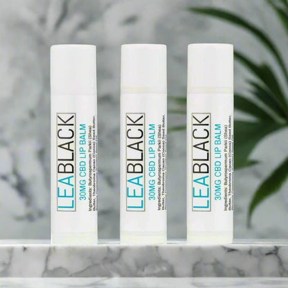 Lea Black Beauty® CBD Lip Balm Treatment